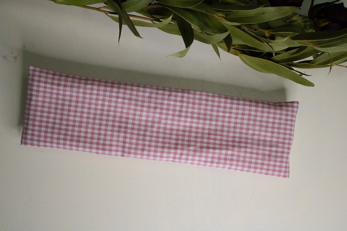 Bandeau vichy violet